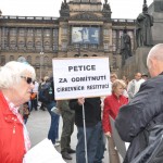 Demonstrace Václavské náměstí 28.9.2012